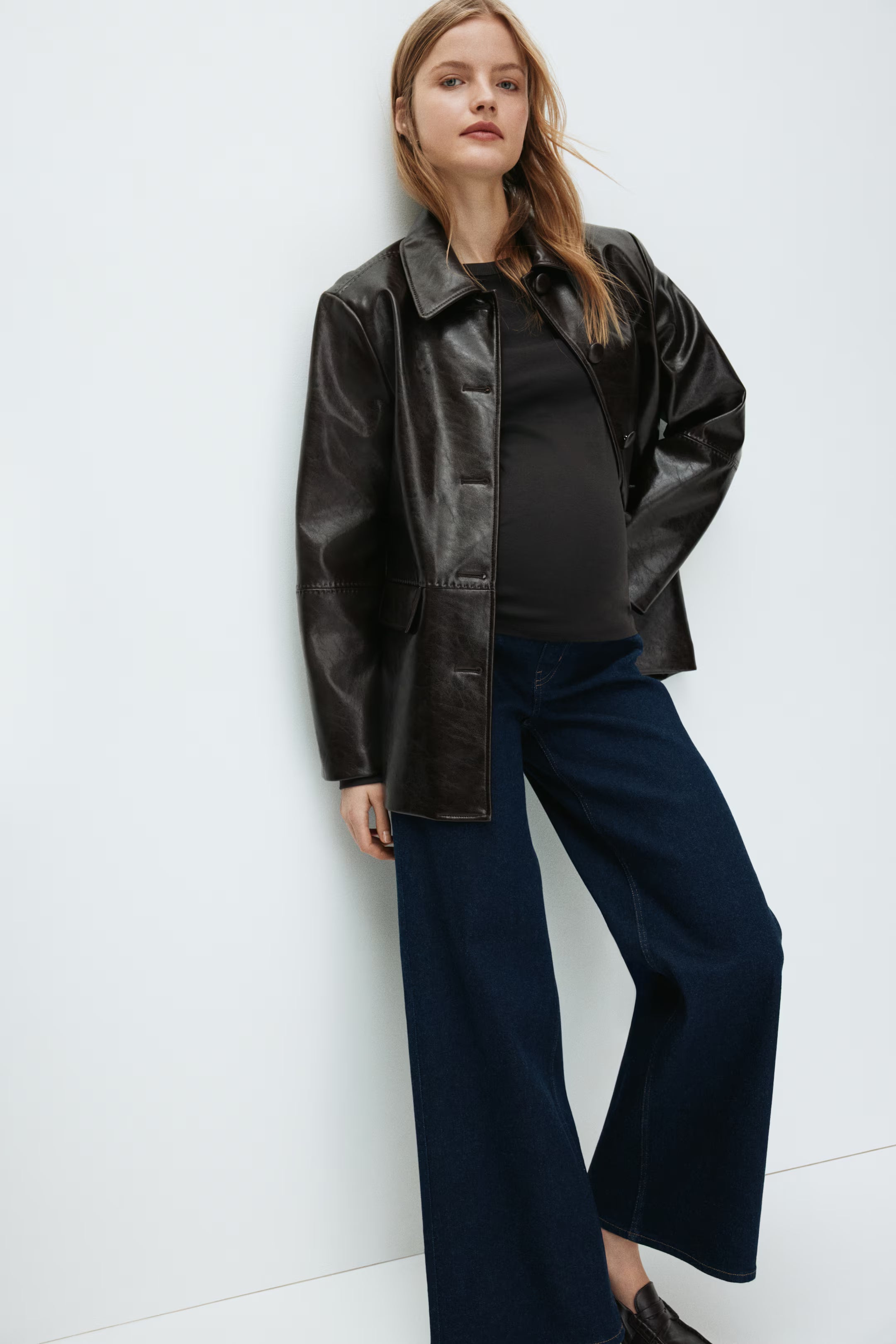 Bellya Flow™ – Pantalon de Grossesse Élégant